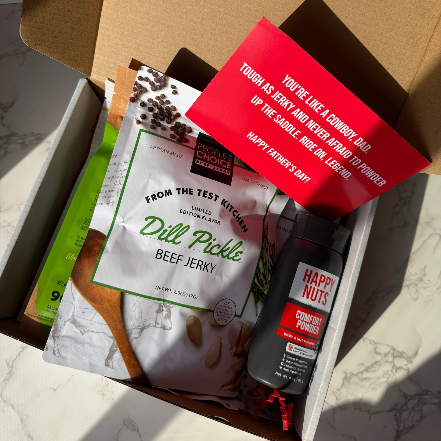 JERKY BOX - PCBJ x Happy Nuts Collab - Father's Day Gift Box