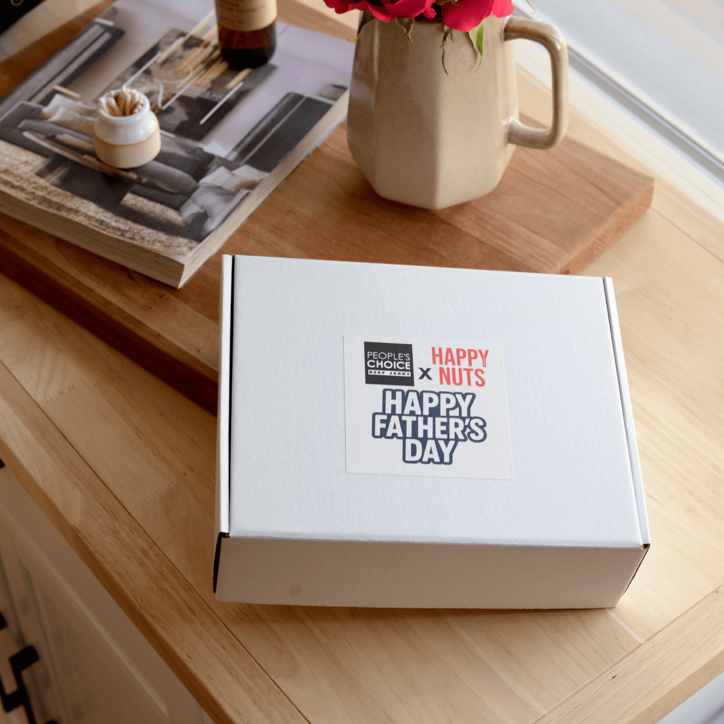 JERKY BOX - PCBJ x Happy Nuts Collab - Father's Day Gift Box