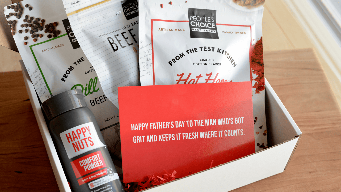 JERKY BOX - PCBJ x Happy Nuts Collab - Father's Day Gift Box
