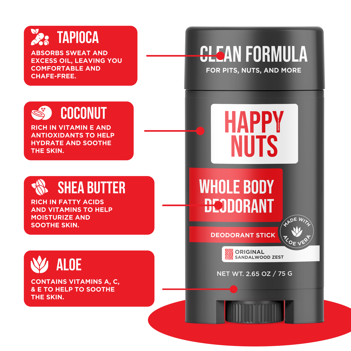 Original Scent Comfort Cream + Whole Body Deodorant